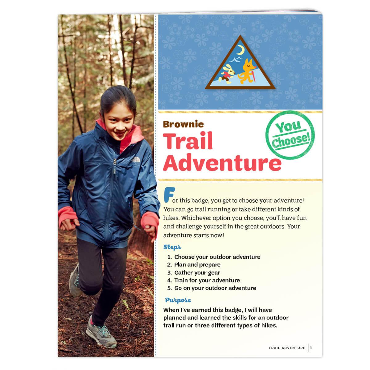 Brownie Trail Adventure Badge Requirements Girl Scout Shop