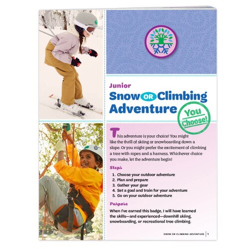 Junior Snow Or Climbing