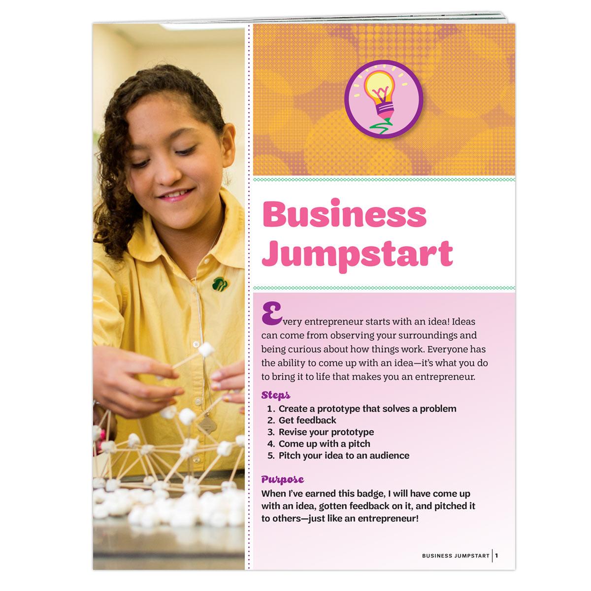 Business Jumpstart Badge Requirements