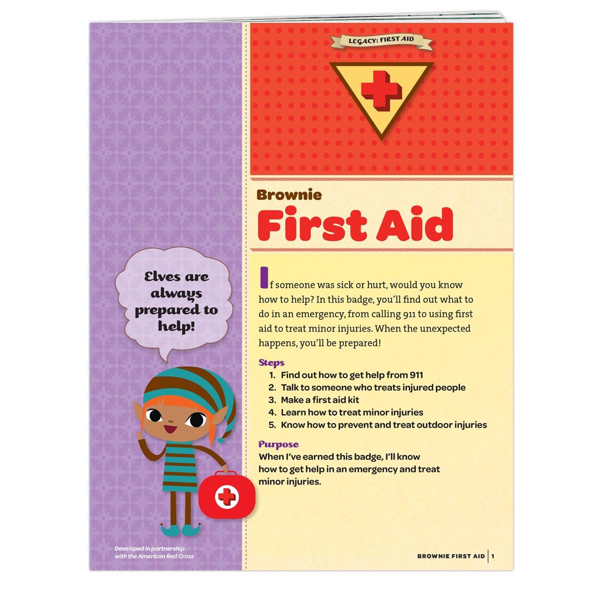 First Aid Badge Requirements Pamphlet