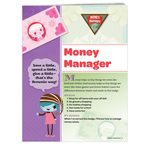 Brownie Money Manager Requirement
