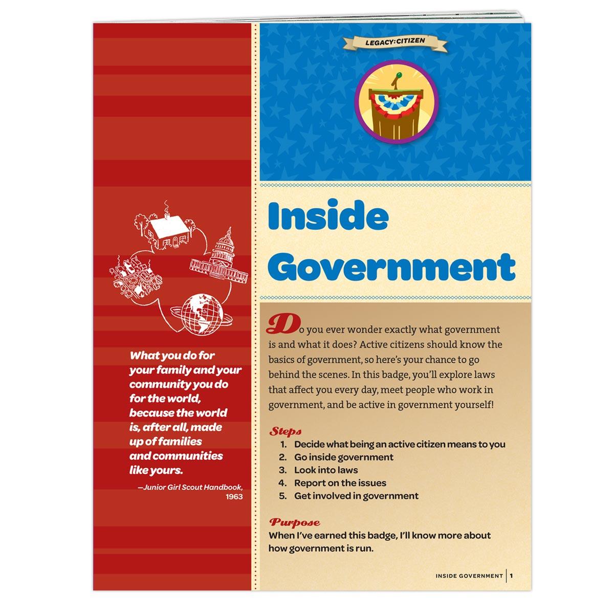 Inside Government Badge Requirements