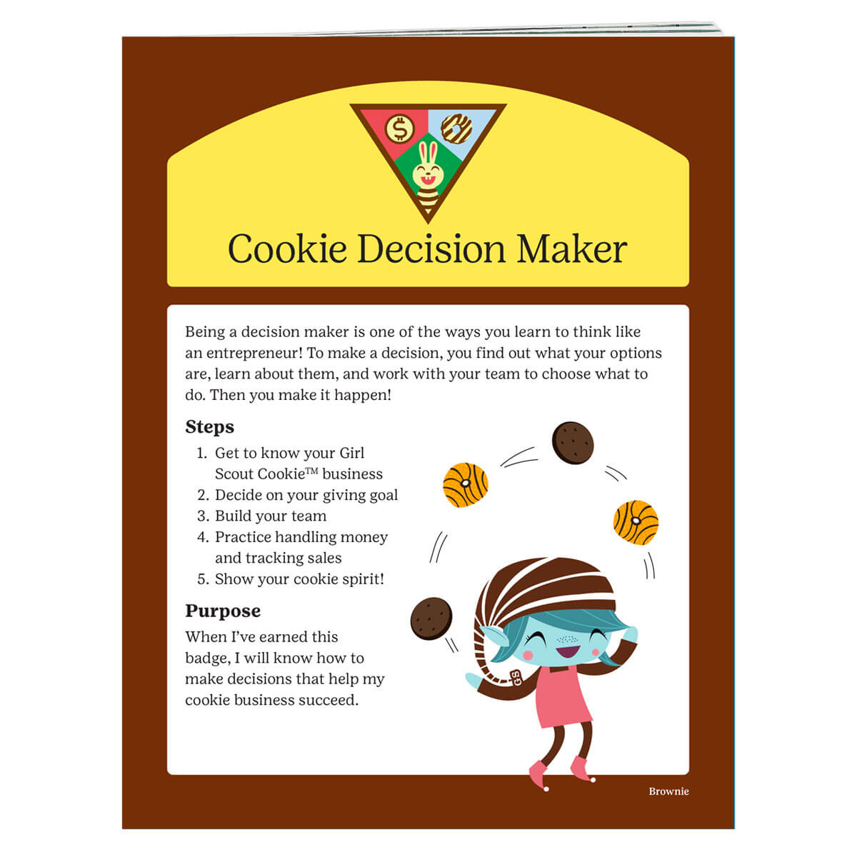 Brownie Making Games Badge