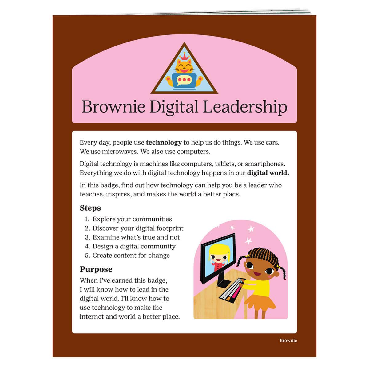 Brownie Digital Leadership Badge Requirements Girl Scout Shop