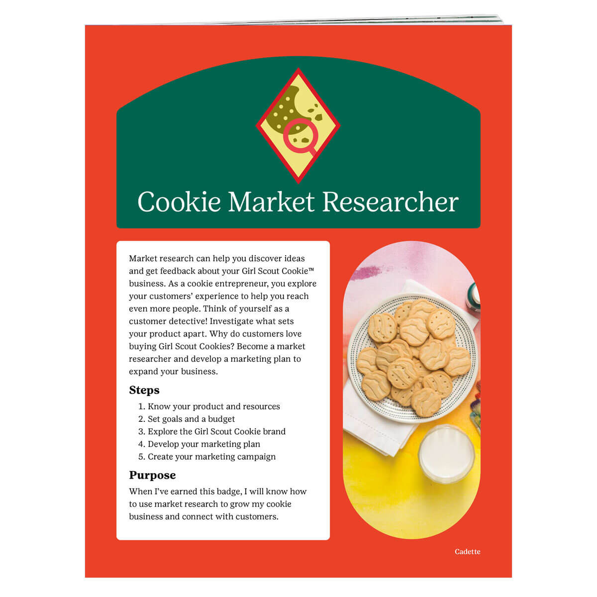 Cookie Market Researcher Badge Requirements