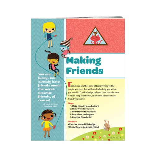 Brownie Making Friends Badge Requirements Girl Scout Shop