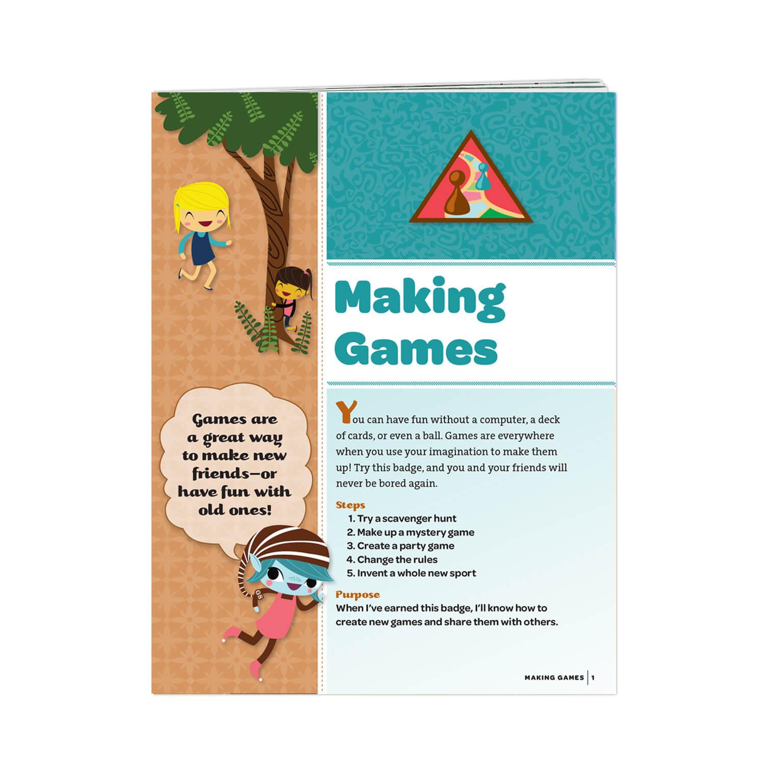 Brownie Making Games Badge