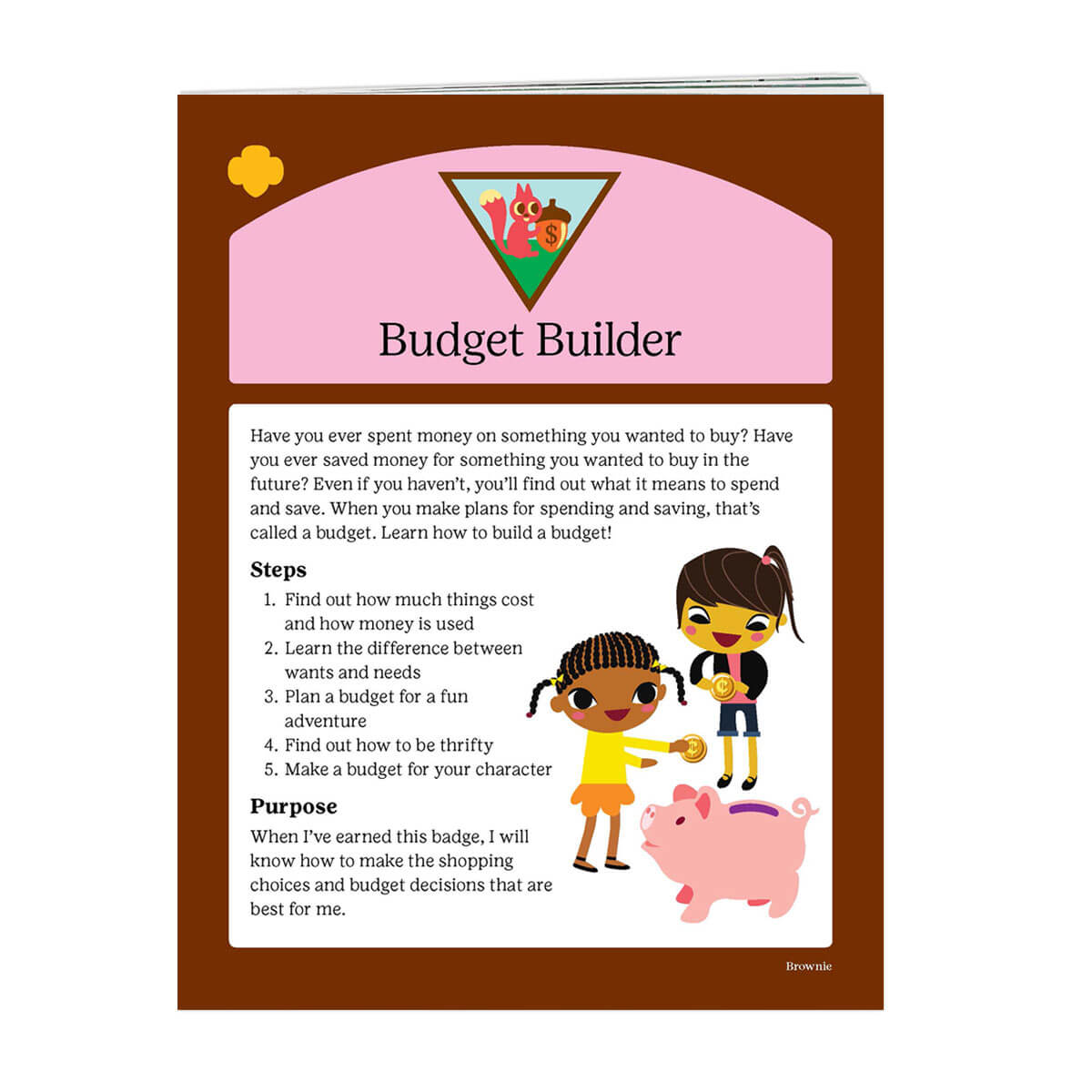 Brownie Budget Builder Badge Requirements Download Version