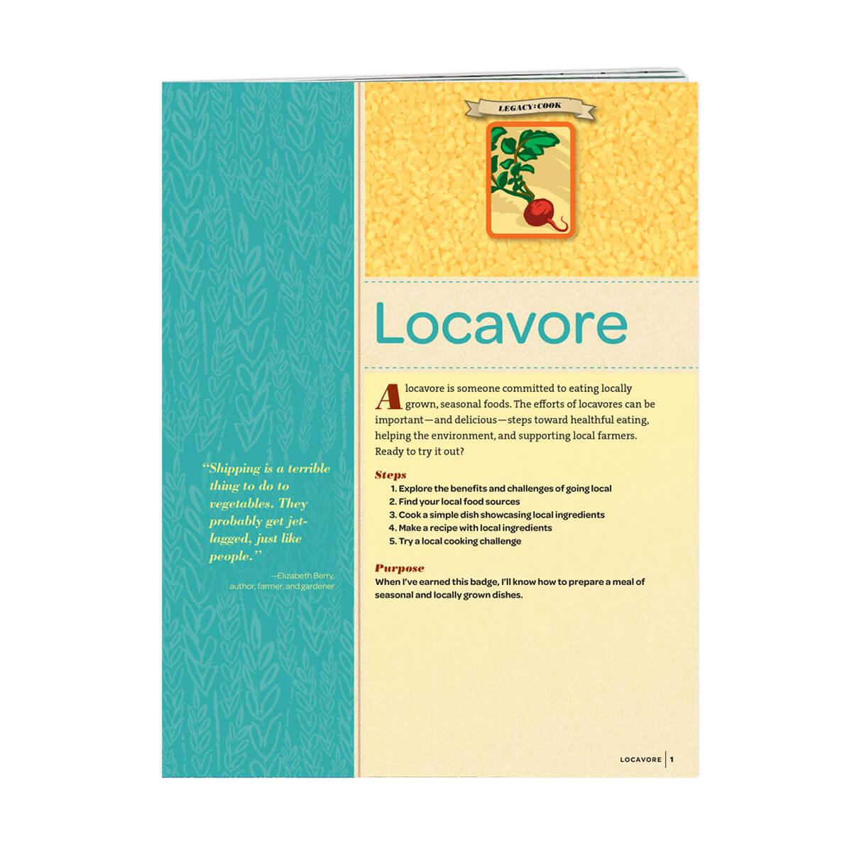 Senior Locavore Badge Requirements Girl Scout Shop