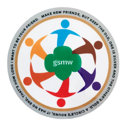 GSMW Make New Friends Sticker