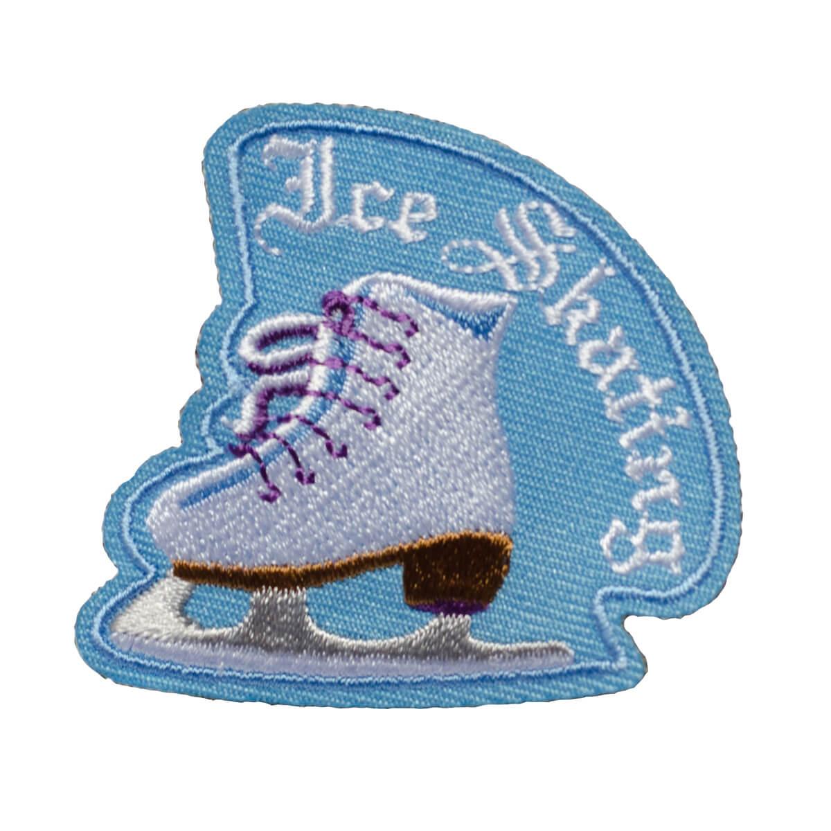GSOSW Ice Skating Fun Patch Girl Scout Shop