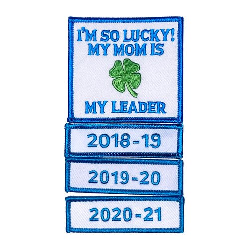 GSOSW I'm So Lucky My Mom Is My Leader Fun Patch Series
