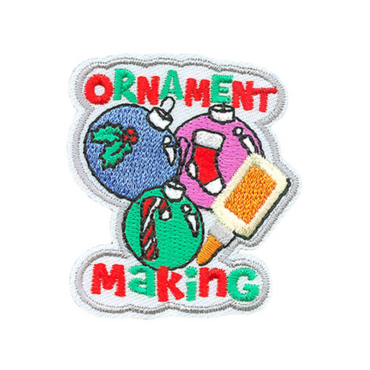 GSOSW Ornament Making Fun Patch Girl Scout Shop