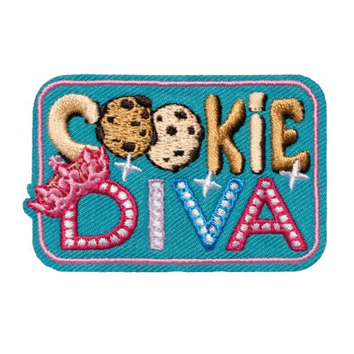 GSOSW Cookie Diva Fun Patch | Girl Scout Shop