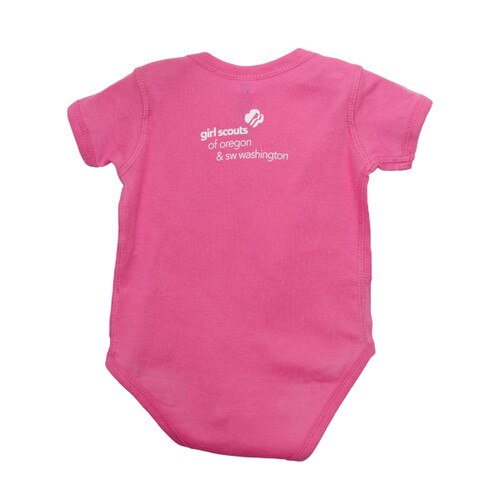GSOSW Future Girl Scout Onesie Pink