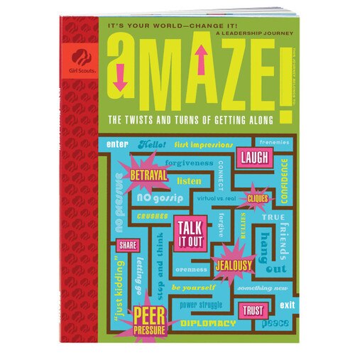 Cadette Amaze The Twists And Turns Of Getting Along Journey Book Girl Scout Shop