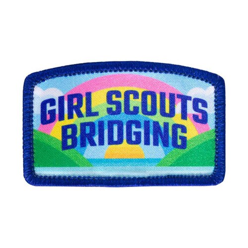 GSWW GIRL SCOUTS BRIDGING FUN PATCH