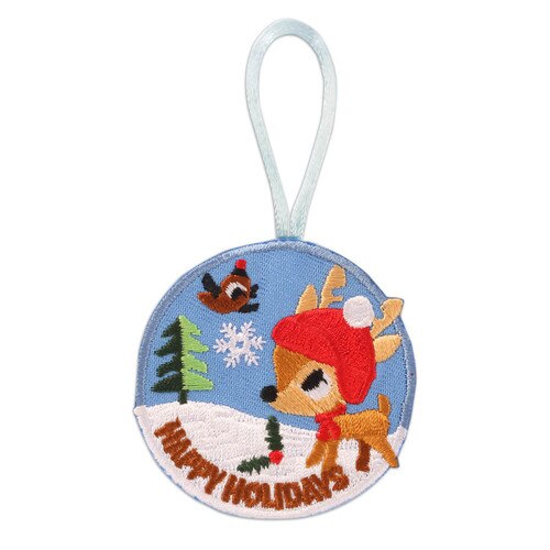 GSWW GIRL SCOUTS REINDEER HANGING O