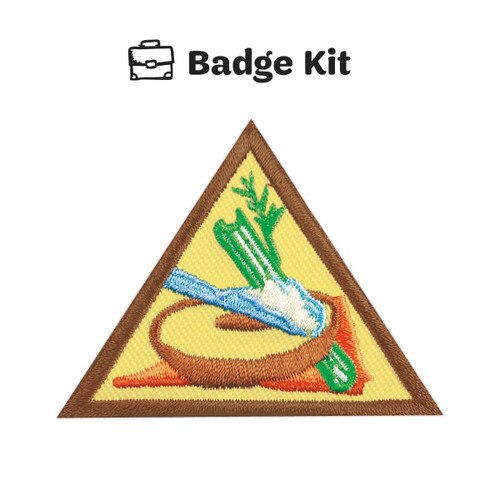 GSWW BROWNIE SNACKS SINGLE BADGE KI