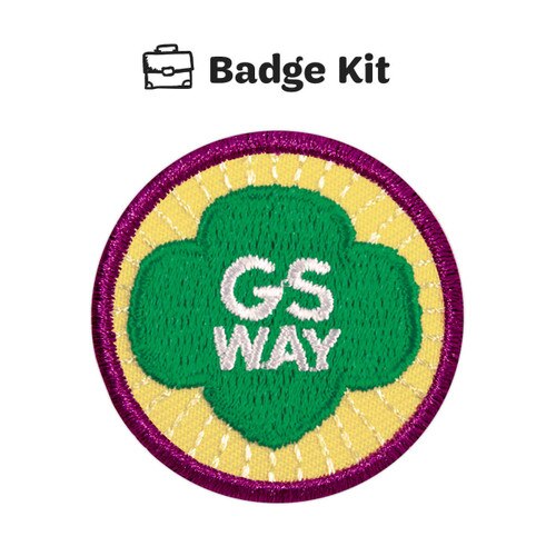 GSWW JUNIOR GIRL SCOUT WAY SINGLE B