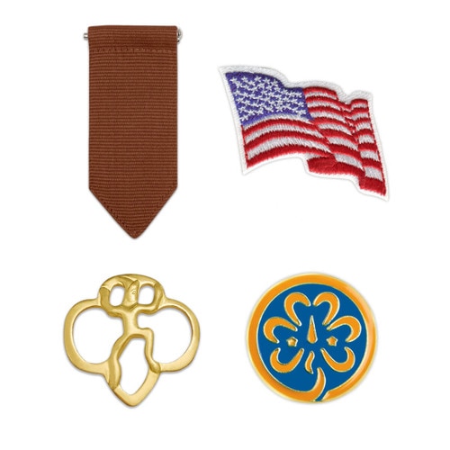 Girl Scout Brownie Insignia Pack