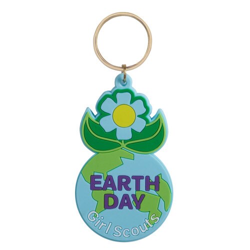 Earth Day Key Ring