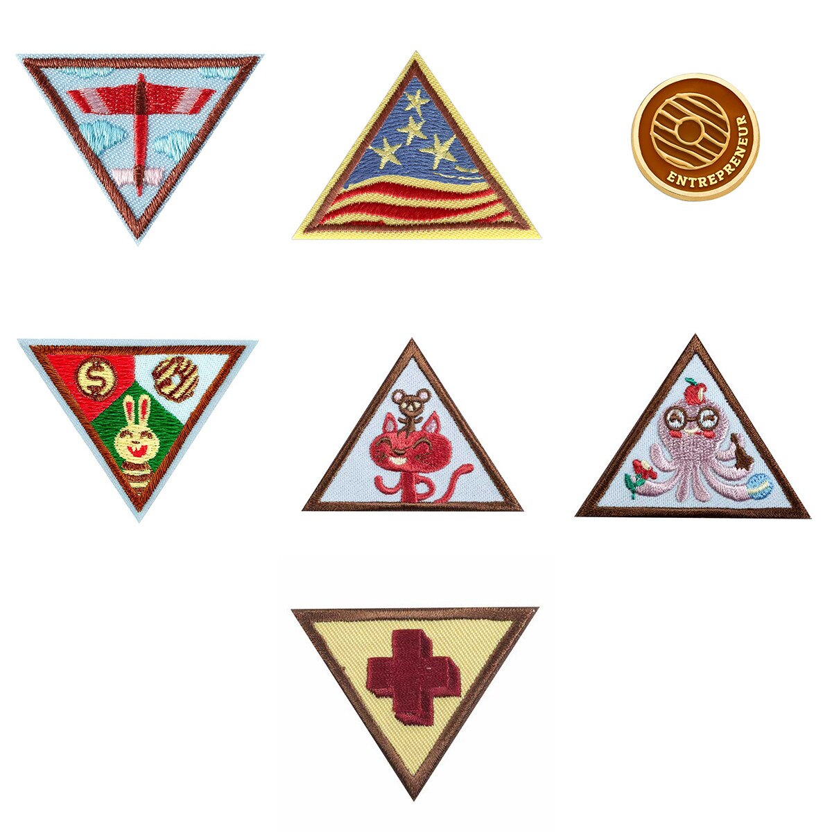 Brownie Year 2 Essential Badge Bundle