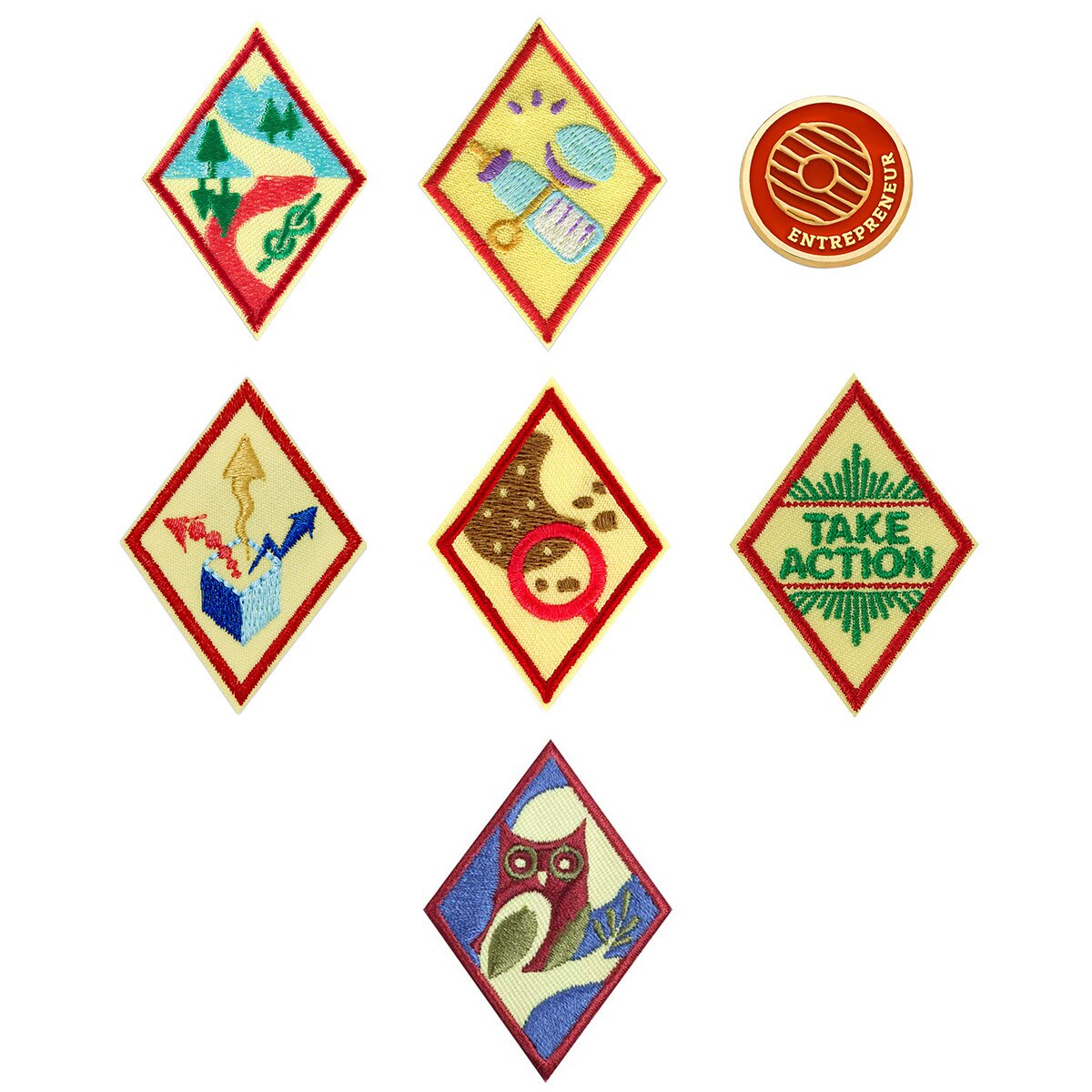 Cadette Year 2 Essential Badge Bundle