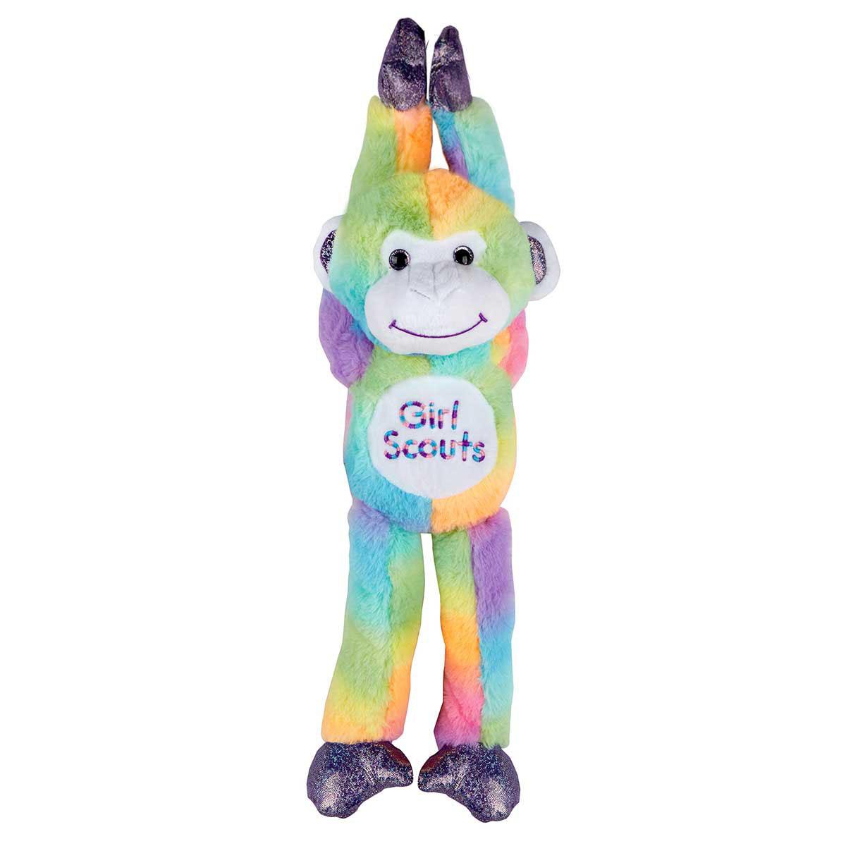 rainbow monkey plush
