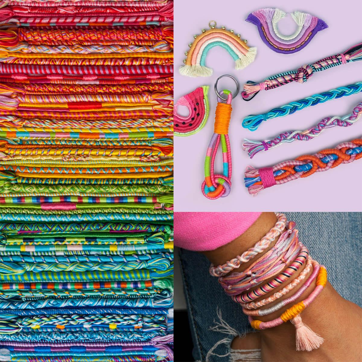 ALEX Toys Ultimate Friendship Bracelet Party Kit  Walmartcom  Friendship  bracelet kit Friendship bracelets with beads Bracelet kits