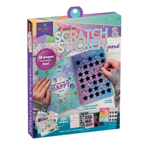 Scratch & Sticker Journal Craft Kit