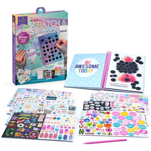 Scratch & Sticker Journal Craft Kit