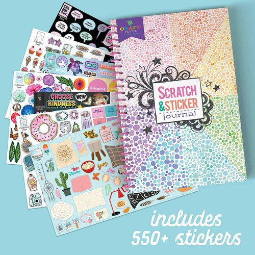 Scratch & Sticker Journal Craft Kit