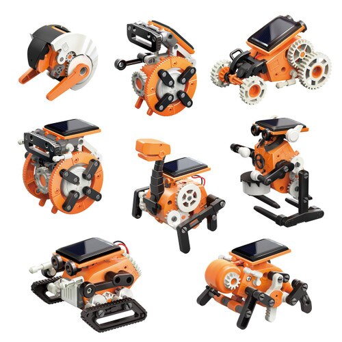 SolarBots 8-in-1 Solar Robot Kit