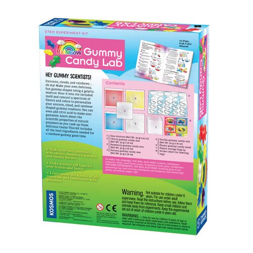 Unicorn Gummy Candy Lab Kit