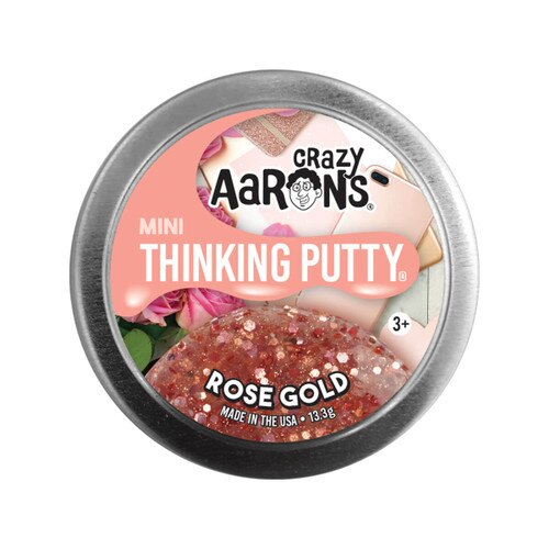 Rose Gold Mini Thinking Putty
