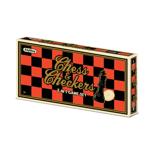 chess and checkers game set