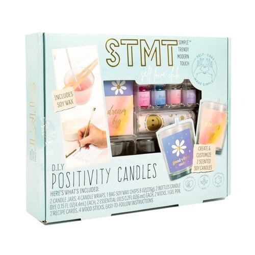 STMT DIY Positivity Candles