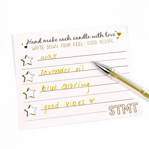 STMT DIY Positivity Candles
