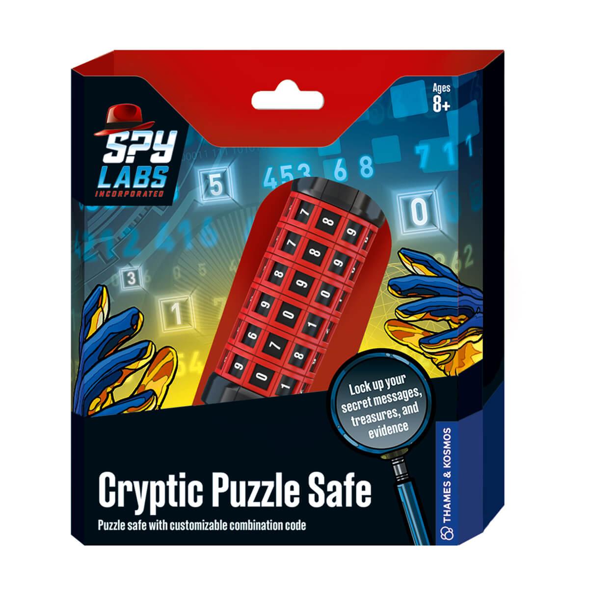 Spy Labs Cryptic Puzzle Safe | Girl Scout Shop