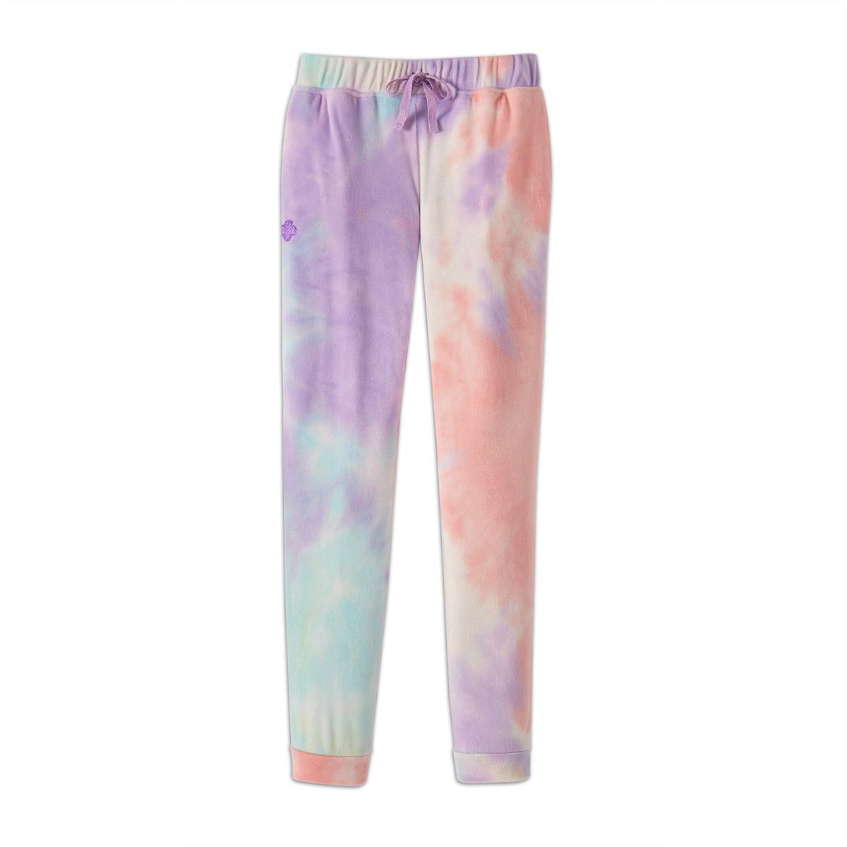 Tie Dye Velour Joggers – Girls | Girl 