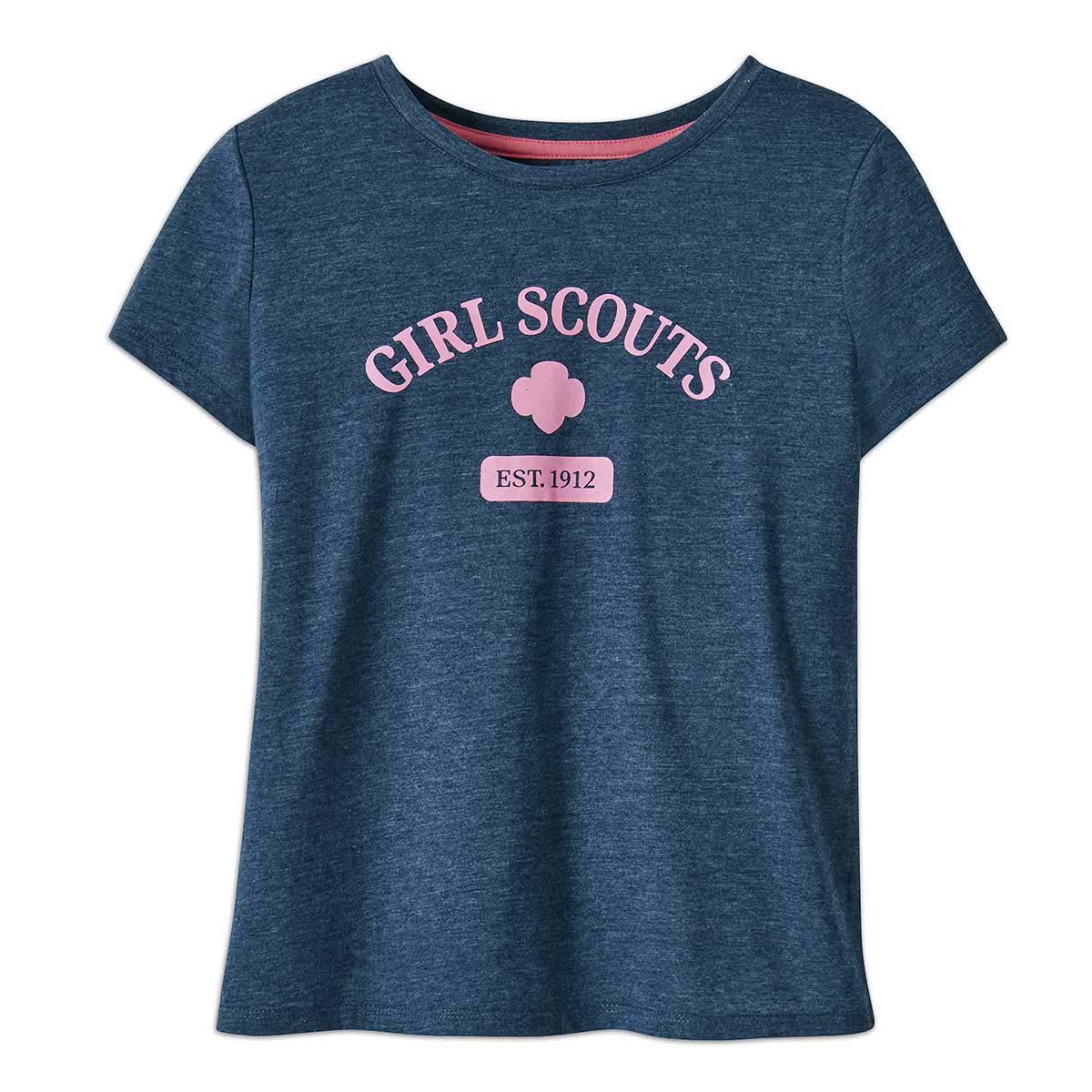 Varsity T Shirt Girls Girl Scout Shop