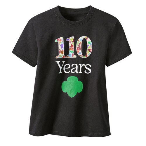 110 years tshirt youth