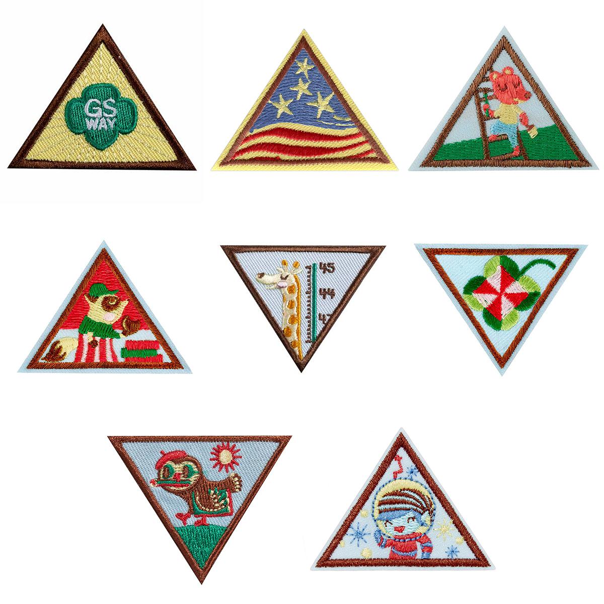 Brownie Year 1 Multi level Troop Badge Bundle Girl Scout Shop