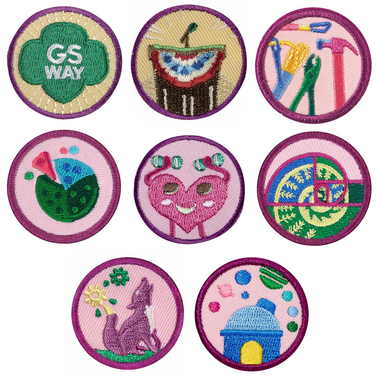 Junior Year 1 Multilevel Troop Badge Bundle Girl Scout Shop