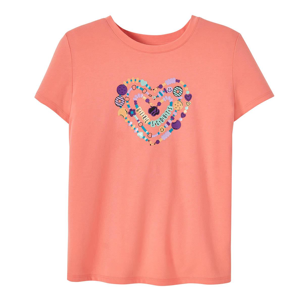 Beaded Cookie T-Shirt - Girls | Girl Scout Shop