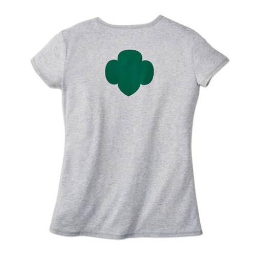 Gray Trefoil T-Shirt – Misses and W