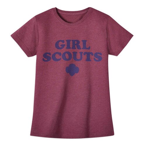 Maroon Trefoil T-Shirt