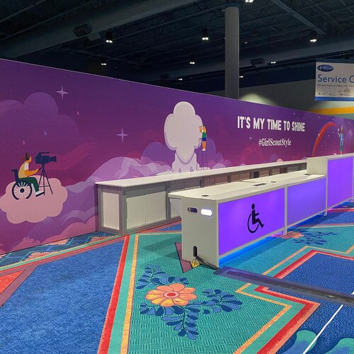 Limited Edition Upcycled Convention Tote Bag Girl Scout Shop