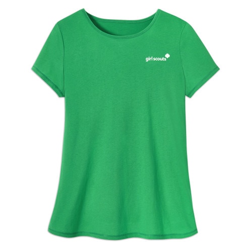 girls green tshirt